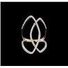 Image 2 : 0.49 ctw Diamond Ring - 14KT White Gold