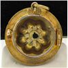 Image 4 : Antique Victorian Etruscan 15k Solid Gold Hair Picture Locket Brooch Pin Pendant