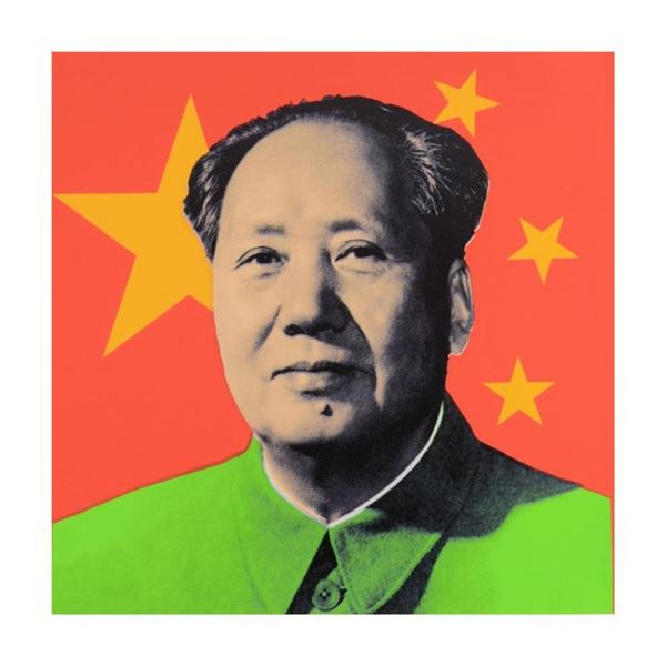 Chairman Mao by Steve Kaufman (1960-2010)