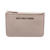 Image 1 : Michael Kors Grey Leather Jet Set Small Keychain Wallet