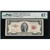 Image 1 : 1953C $2 Legal Tender Note PMG 67EPQ