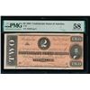 Image 1 : 1864 $2 T-70 Confederate PMG 58