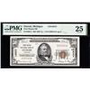 Image 1 : 1929 $50 Detroit MI National PMG 25
