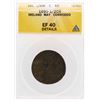 Image 1 : 1690 Ireland May 1/2 Crown Coin ANACS XF40 Details