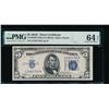 Image 1 : 1934C $5 Silver Certificate PMG 64EPQ