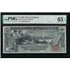 Image 1 : 1896 $1 Educational Silver Certificate PMG 65EPQ