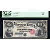 Image 1 : 1880 $10 Jackass Legal Tender Note PCGS 20