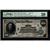 Image 1 : 1902 $100 New York National Bank Note PMG 20
