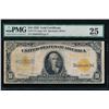 Image 1 : 1922 $10 Gold Certificate PMG 25