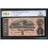 Image 1 : 1864 $5 T-69 Confederate PCGS 58