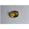 Image 4 : Natural Greenish Yellow Sapphire 4.60 Carats
