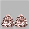 Image 1 : Natural Peach Pink Morganite Pair[Flawless-VVS]