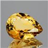 Image 1 : Natural Pear Golden Yellow Citrine 15x10 MM - Flawless