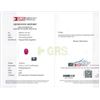 Image 5 : Natural Untreated Burma Pink Sapphire - Grs Certified