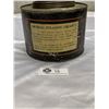Image 2 : Vintage 5lb Imperial Polarine Grease ( L) Made in Canada Tin
