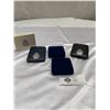 Image 2 : 1971 Canadian Silver Dollar in Case + 3 Other Dollars in Original Cases (not Silver)
