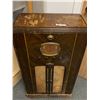 Image 1 : Vintage Untested Spartan Radio In Wooden Case 41'x 24" x12" Pak Mail or Local Pick Up Only