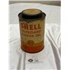 Image 1 : Vintage Shell Outboard Motor Oil 1 qt Tin. With Neat Lid