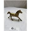 Image 4 : 11" T Table Top Cast Horse Weather Vane +Brass Horse and Duck Head from Cane