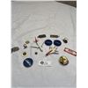 Image 1 : Small Tray Lot of Casino Tokens, Keychains etc