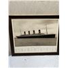 Image 1 : Very Nice Framed 32" x 26" Picture of the Titanic