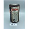 Image 2 : Vintage 1 qt Veedol Motor Oil Tin Made in Canada