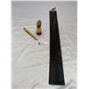 Image 1 : Antique Leather Strop, Straight Razor& Eveready Brush