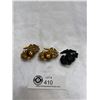 Image 1 : Lot of 3 U.S.M.C. Cap Badges Screw Backs