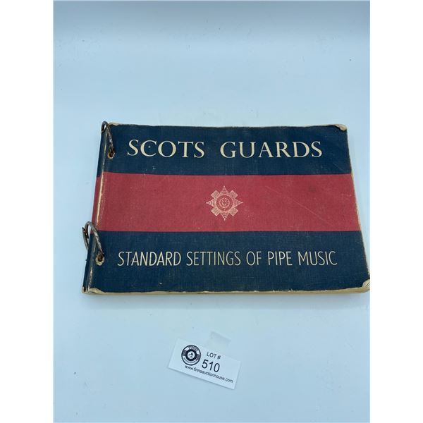 Vintage Piper's Sheet Music Book. Scots Guards