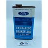 Image 1 : 1 Pint Ford Hydrolic Brake Fluid Tin Full.