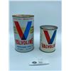 Image 1 : 1lb Valvoline X-All Can + Valvoline Motor Oil Tin