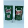 Image 2 : 2 Full Vintage Castrol 1qt Oil Cans