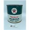 Image 2 : Vintage 5 lb Texaco Marfak no. 2 Heavy Duty Grease Can