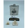 Image 1 : Collectible RCMP Lot Flask,Pins etc