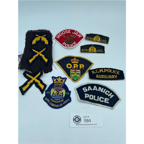 Nice Lot of Vintage Police Patches