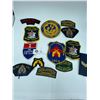 Image 1 : Nice Lot of Patches Motor Vehicle Inspector Canadian Combat, RCMP Etc