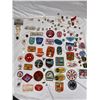 Image 1 : Large Lot of Vintage Bowling Patches and Buttons, Nice Display