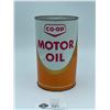 Image 1 : Full Vintage Co Op Motor Oil Tin Series 3 For Diesel