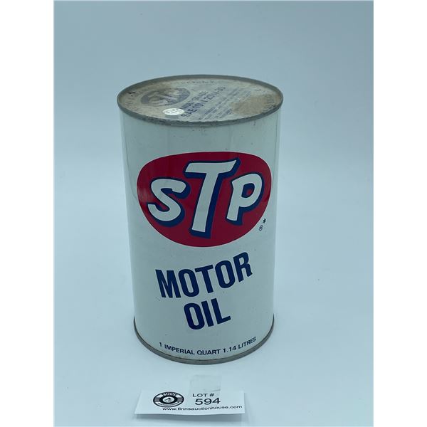 Vintage STP Motor Oil 1 qt Tin