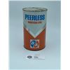 Image 1 : Full 1qt Peerless Motor Oil Tin