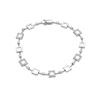 Image 1 : Natural 1.05 CTW Diamond & Bracelet 18K White Gold - REF-169K2R