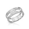 Image 1 : Natural 0.27 CTW Diamond Ring 14K White Gold - REF-111K6R