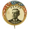 Image 1 : Woodrow Wilson “Peace” Celluloid Button