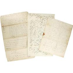 Three War of 1812 Era Documents and Letter