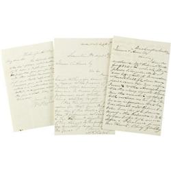 Three Letters Concerning the “James Cannon"