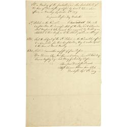 1819 Dorchester Document