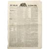 Image 1 : 1836 Edition of the Philadelphia Public Ledger.