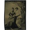 Image 1 : Dapper Young Couple 1/6th Plate Tintype