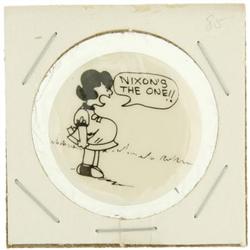 Pregnant “Lucy” Campaign Button