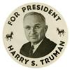 Image 1 : 1948 Harry Truman Presidential Campaign Button